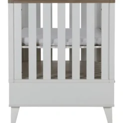 Interbaby Box Met Lade Lancaster Wit/ Visgraatmotief