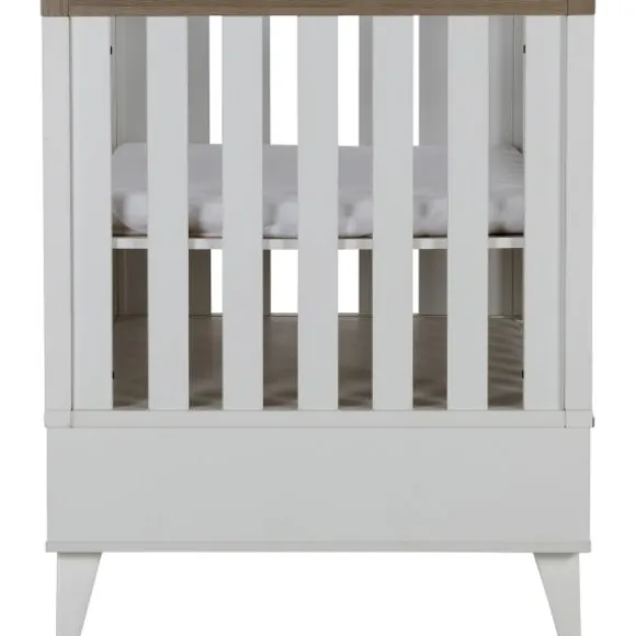Interbaby Box Met Lade Lancaster Wit/ Visgraatmotief