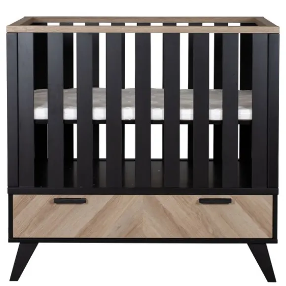 Interbaby Box Met Lade Lancaster Wit/ Visgraatmotief