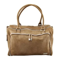 Isoki Double Zip Satchel Bag Redwood