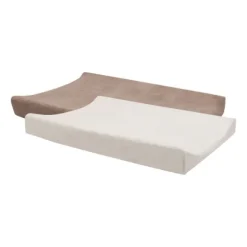 Jollein Aankleedkussenhoes Badstof 50 x 70 cm – 2 Stuks