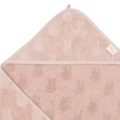 Jollein Badcape Badstof Miffy Jacquard Wild Rose