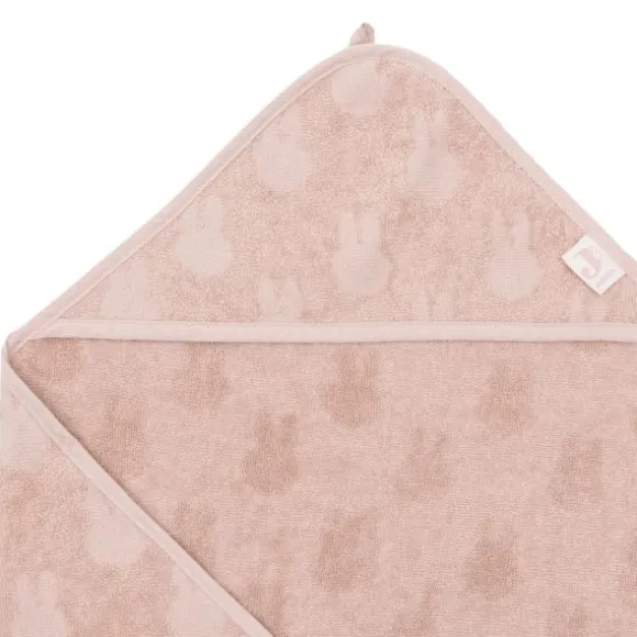Jollein Badcape Badstof Miffy Jacquard Wild Rose