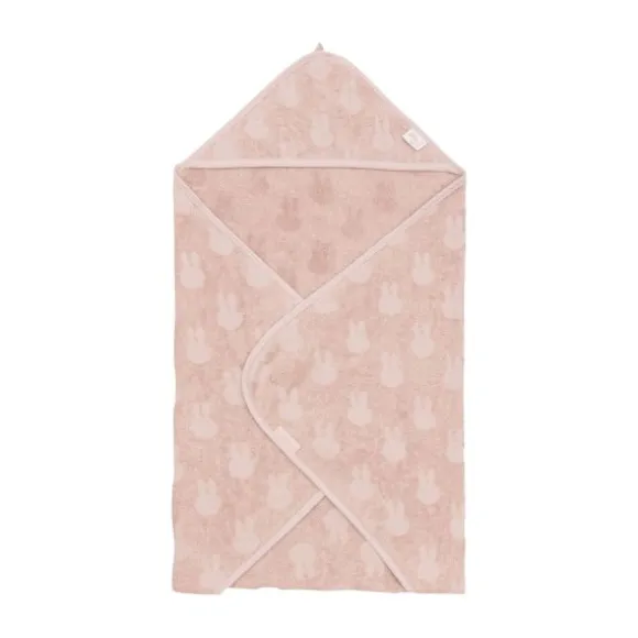 Jollein Badcape Badstof Miffy Jacquard Wild Rose