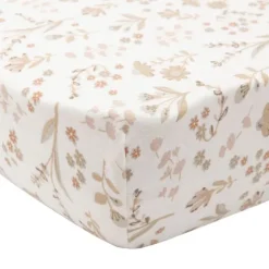 Jollein Bloomy Hoeslaken 70/75 x 140/150 cm - Jersey
