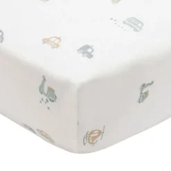 Jollein Bloomy Hoeslaken 70/75 x 140/150 cm - Jersey