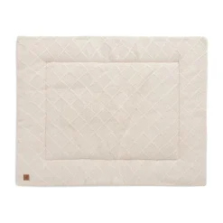 Jollein Boxkleed Check Knit Oatmeal 75 x 95 cm