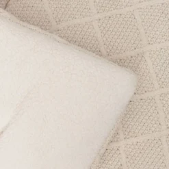 Jollein Boxkleed Check Knit Oatmeal 75 x 95 cm