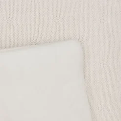 Jollein Boxkleed Cosy Knit Ivory 75 x 95 cm