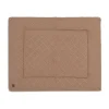 Jollein Check Knit Boxkleed - 75 x 95 cm - Biscuit
