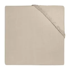 Jollein Hoeslaken Boxmatras Jersey Biscuit 75 x 95 cm