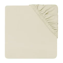 Jollein Hoeslaken Boxmatras Jersey Biscuit 75 x 95 cm