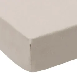 Jollein Hoeslaken Boxmatras - 2 Pack - 75 x 95 cm - Jersey - Nougat