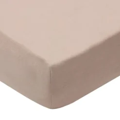 Jollein Hoeslaken Jersey - 40/50x80/90 cm - 2 Stuks - Sea Green/Ivory