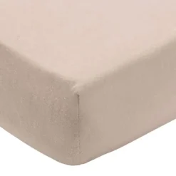 Jollein Hoeslaken Jersey - 2 Stuks - 70/75 x 140/150 cm - Sea Green/Biscuit