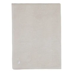 Jollein Ledikantdeken Basic Knit Biscuit/Fleece 100 x 150 cm