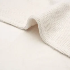 Jollein Ledikantdeken Basic Knit Wild Rose/Fleece 100 x 150 cm