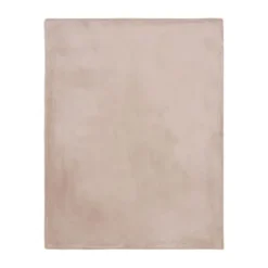 Jollein Ledikantdeken Basic Knit Wild Rose/Fleece 100 x 150 cm