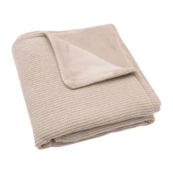 Jollein Ledikantdeken Basic Knit Wild Rose 100 x 150 cm