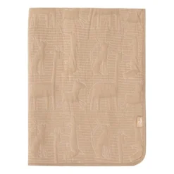 Jollein Ledikantdeken Jungle Jambo Biscuit / Oatmeal 100 x 150 cm