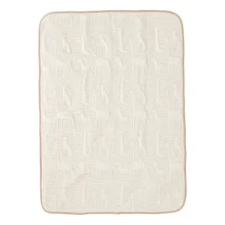 Jollein Ledikantdeken Jungle Jambo Biscuit / Oatmeal 100 x 150 cm