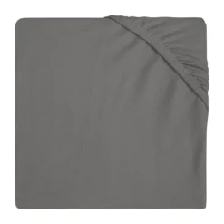 Jollein Ledikanthoeslaken Jersey 60 x 120 cm Storm Grey