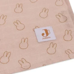 Jollein Miffy Silhouettes Large Multidoek - 2 Pack - 115 x 115 cm - Hydrofiel - Sea Green