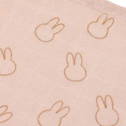 Jollein Multidoek Hydrofiel Small Miffy Silhouettes Wild Rose 70 x 70 cm 3 Pack