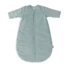 Jollein Slaapzak Winter Met Afritsbare Mouw Rond - 110 cm - Rib - Sea Green