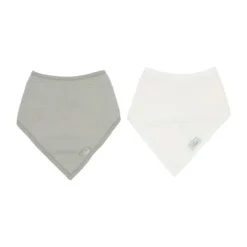 Jollein Slab Bandana Hydrofiel - Olive Green/Oatmeal - 2 Stuks
