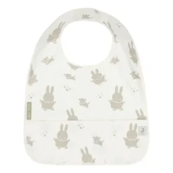 Jollein Slab Waterproof Miffy & Snuffy Olive Green 2-Pack
