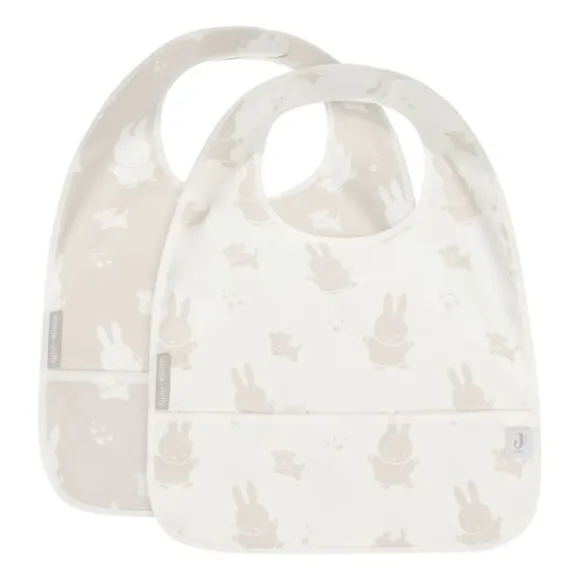 Jollein Slab Waterproof Met Mouw Miffy & Snuffy Olive Green
