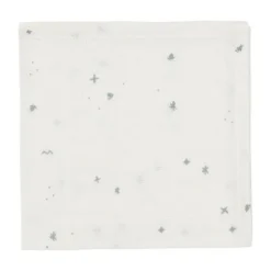 Jollein Twinkling Monddoekje - 3 Pack - 31 x 31 cm - Hydrofiel - Sea Green