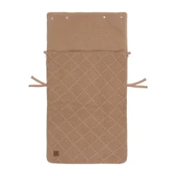 Jollein Voetenzak 3/5 Punts - Groep 0+ - Check Knit - Biscuit