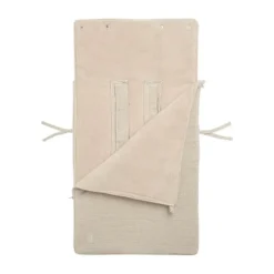 Jollein Voetenzak Autostoel Groep 0+ 3/5 Punts Basic Knit Nougat