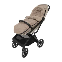 Jollein Voetenzak Buggy/Kinderwagen Embossed – Milky Coffee