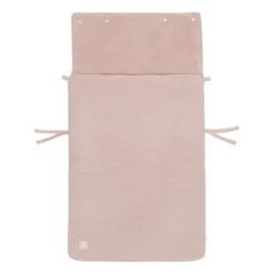 Jollein Voetenzak Groep 0+ 3/5 punts gordel - Basic Knit - Wild Rose