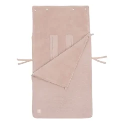 Jollein Voetenzak Groep 0+ 3/5 punts gordel - Basic Knit - Wild Rose