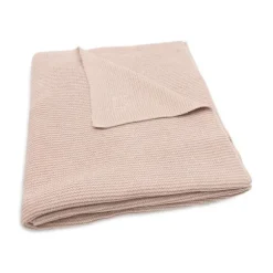 Jollein Wiegdeken Basic Knit - Wild Rose - 75 x 100 cm