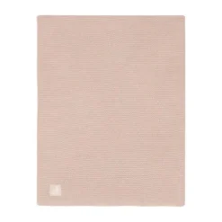 Jollein Wiegdeken Basic Knit - Wild Rose - 75 x 100 cm