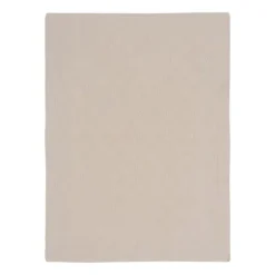 Jollein Wiegdeken Check Knit Oatmeal 75 x 100 cm