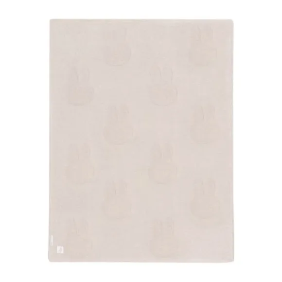 Jollein Wiegdeken Corel Fleece Miffy Nougat 75 x 100 cm