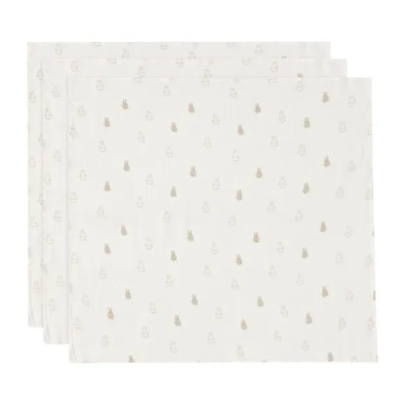 Jollein Wiegdeken Corel Fleece Miffy Nougat 75 x 100 cm