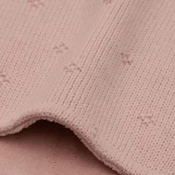 Jollein Wiegdeken Cosy Knit Wild Rose / Velvet 75 x 100 cm