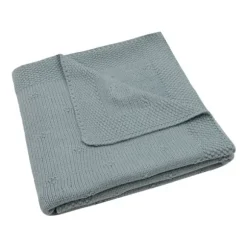 Jollein Wiegdeken Cosy Knit Sea Green 75 x 100 cm