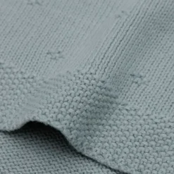 Jollein Wiegdeken Cosy Knit Sea Green 75 x 100 cm