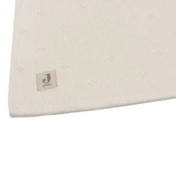Jollein Wiegdeken Cosy Knit Ivory / Velvet 75 x 100 cm