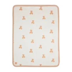 Jollein Wiegdeken Jersey Teddy Bear 75 x 100 cm