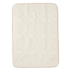 Jollein Wiegdeken Jungle Jambo Biscuit / Oatmeal 75 x 100 cm