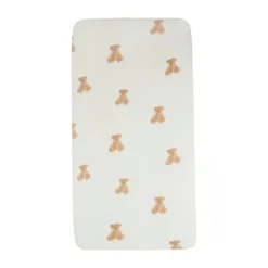 Jollein Wieghoeslaken Jersey 40 x 80/90 cm Teddy Bear